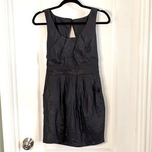 NWT Lulu’s Dark Gray Dress With Pockets